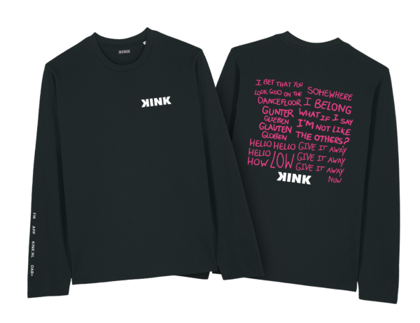 KINK 1500 Lyrics Longsleeve